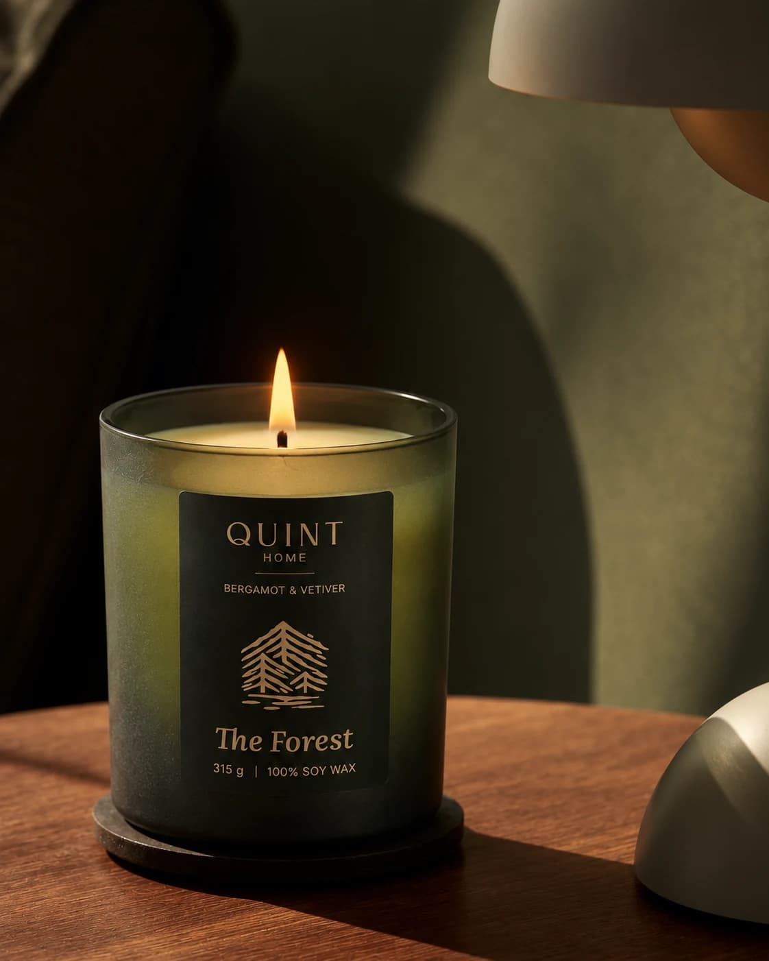 The Forest – Bergamot & Vetiver soy wax candle